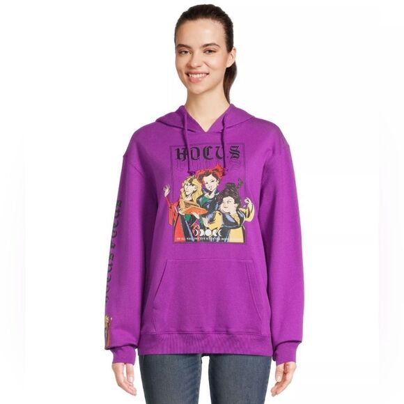 New Women's Halloween Hocus-Pocus Hoodie and Joggers Track Suit, Size M 7-9 - Picture 3 of 12